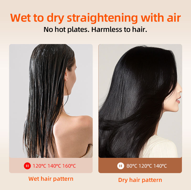 Sandsberg | StraightStyler | 2-in-1 Haartrockner & Glätteisen für müheloses Styling