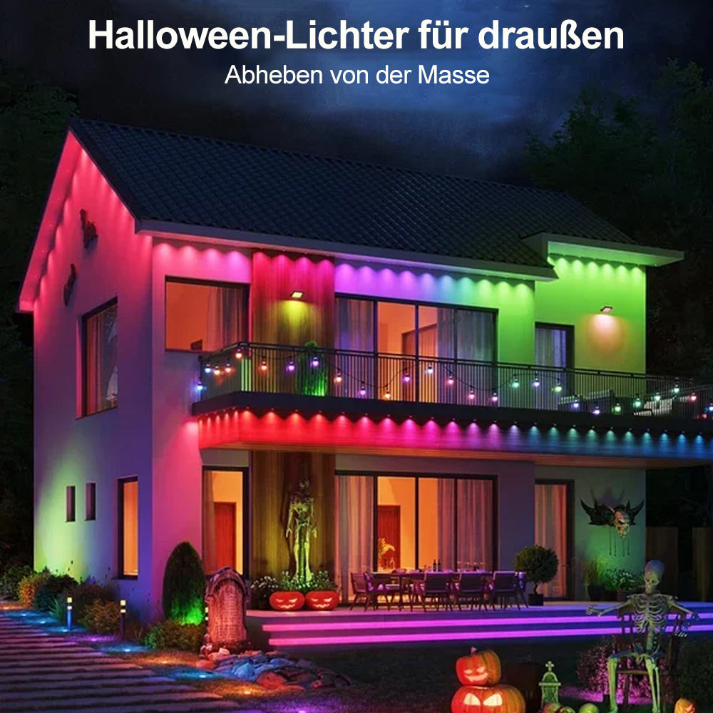 ⛄Wi-Fi Bluetooth Intelligente LED für draußen🎃