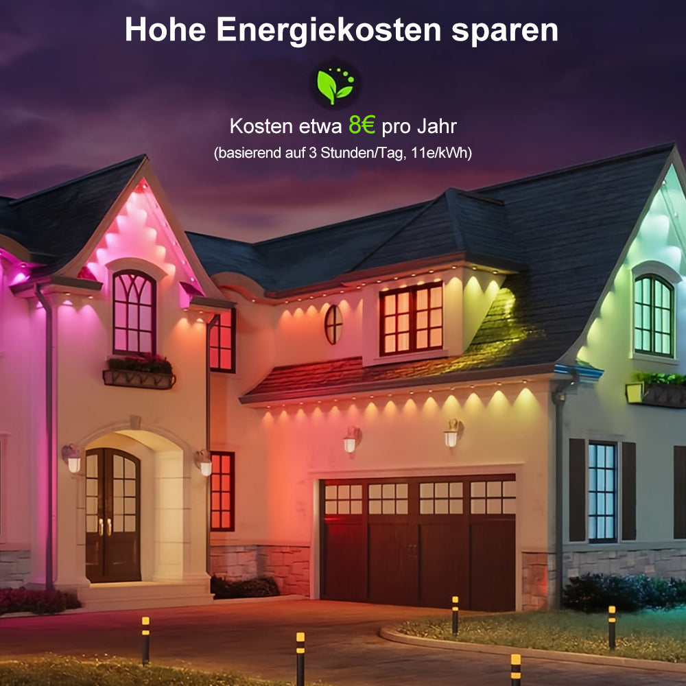 ⛄Wi-Fi Bluetooth Intelligente LED für draußen🎃