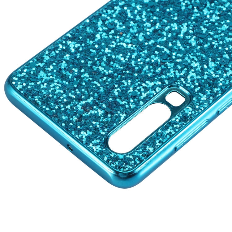 Sandsberg | Glitterpulver schockfeste TPU-Hülle für Huawei P30 (Schwarz)