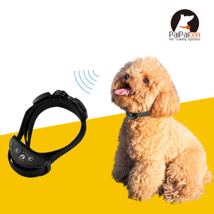 Sandsberg | PD258 Automatisches Anti-Bell-Halsband Haustier Trainingskontrollsystem für Hunde, Größe S (Schwarz)