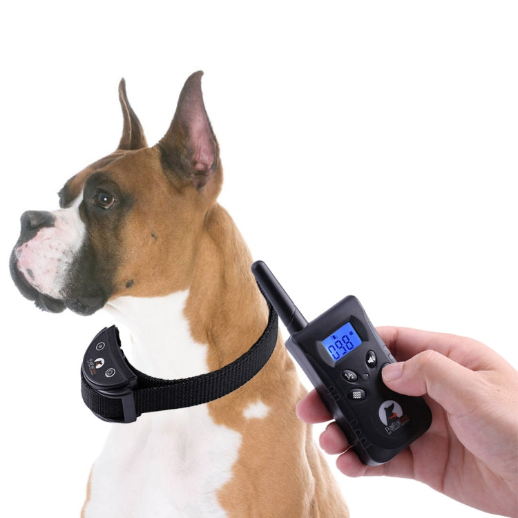 Sandsberg | PD520V Automatisches Anti-Bell-Halsband Haustier Trainingskontrollsystem für Hunde (Schwarz)