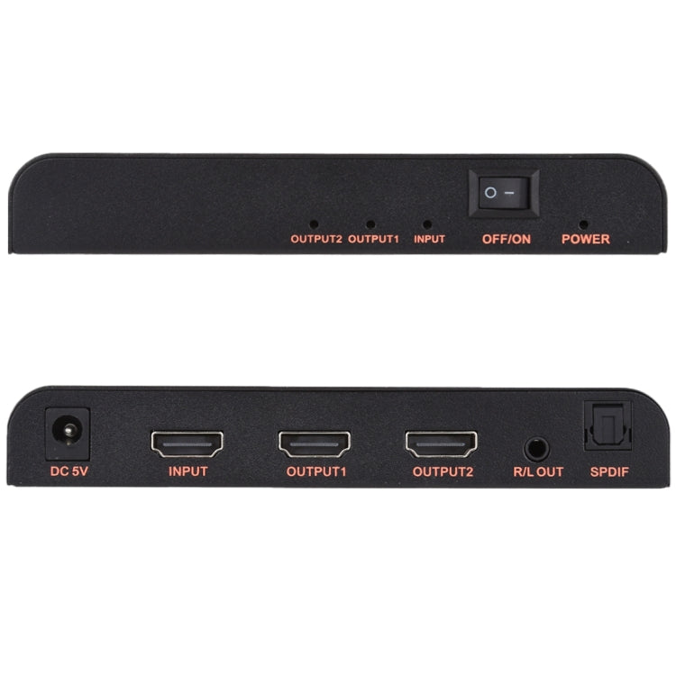 Sandsberg | CY-041 1X2 HDMI 2.0 4K/60Hz Splitter, EU-Stecker