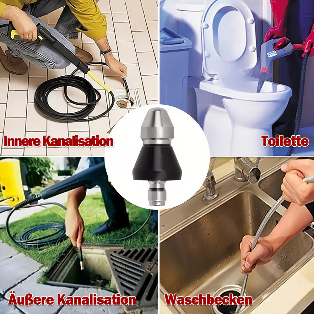 Kanal Reinigungs-werkzeug Hochdruckdüse
