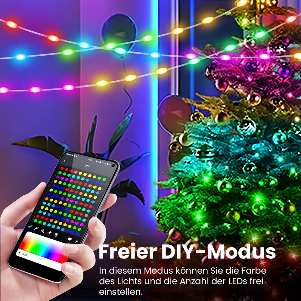 Weihnachten Smart Bluetooth Fee Saitenlicht