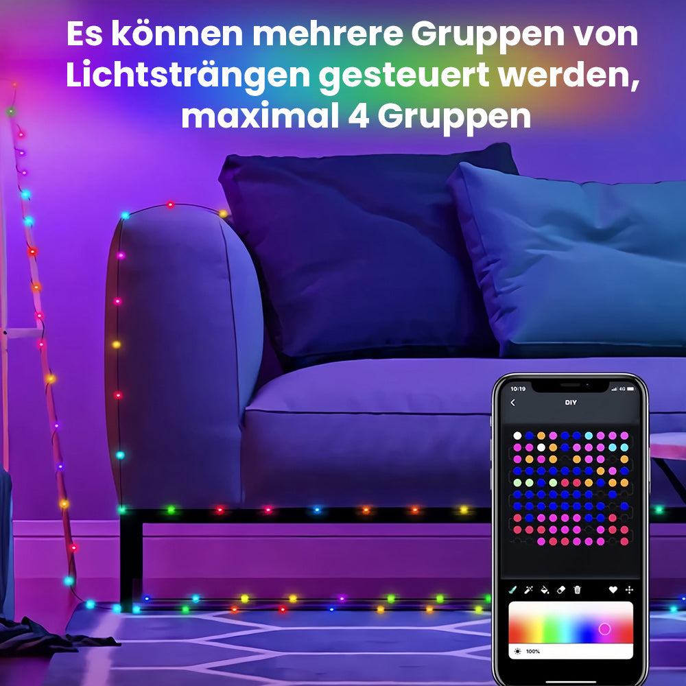 Weihnachten Smart Bluetooth Fee Saitenlicht