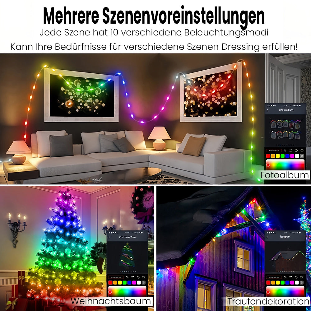 Weihnachten Smart Bluetooth Fee Saitenlicht