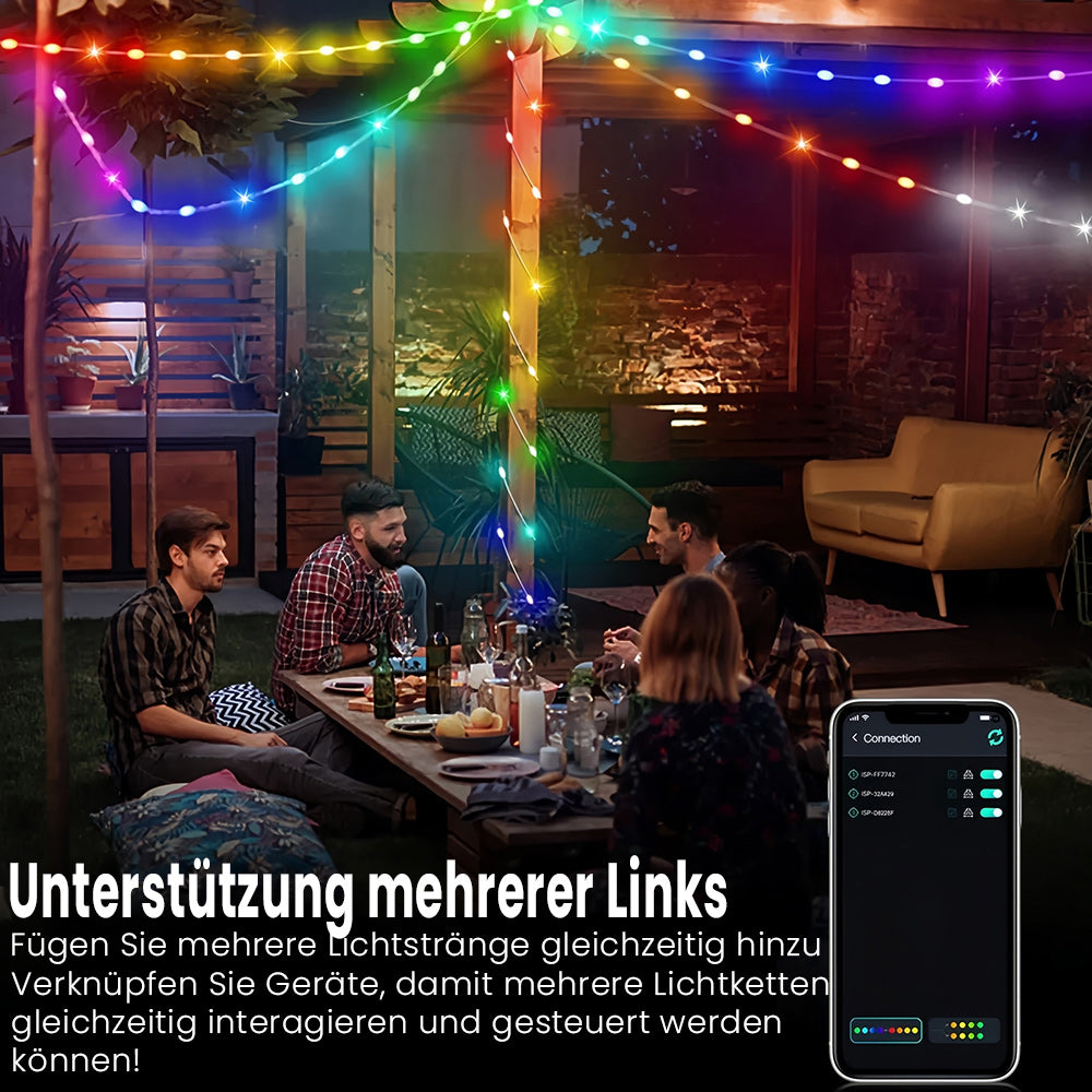 Weihnachten Smart Bluetooth Fee Saitenlicht