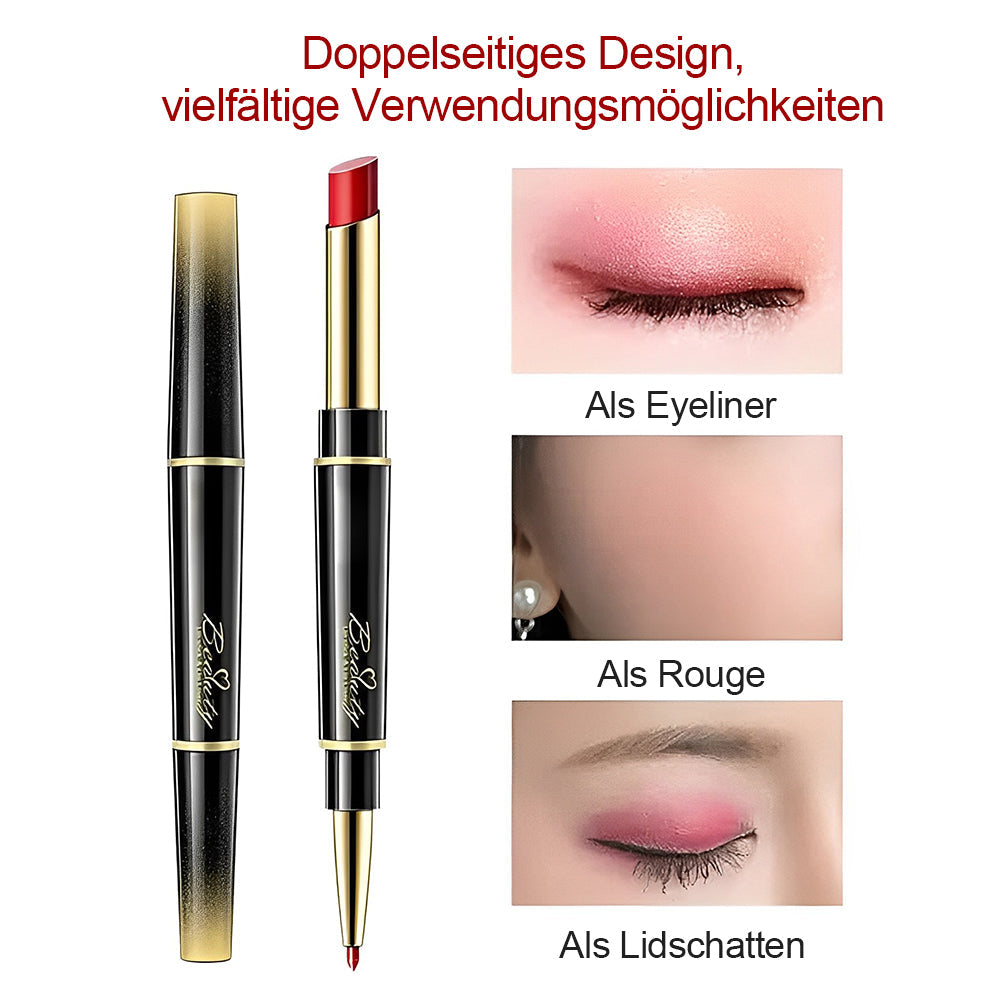 💕Doppelseitiger Automatischer Lippenstift Matt Wasserdicht