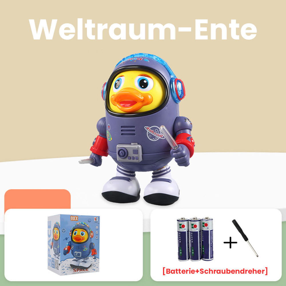 Tanzende Weltraum-Ente Spielzeug