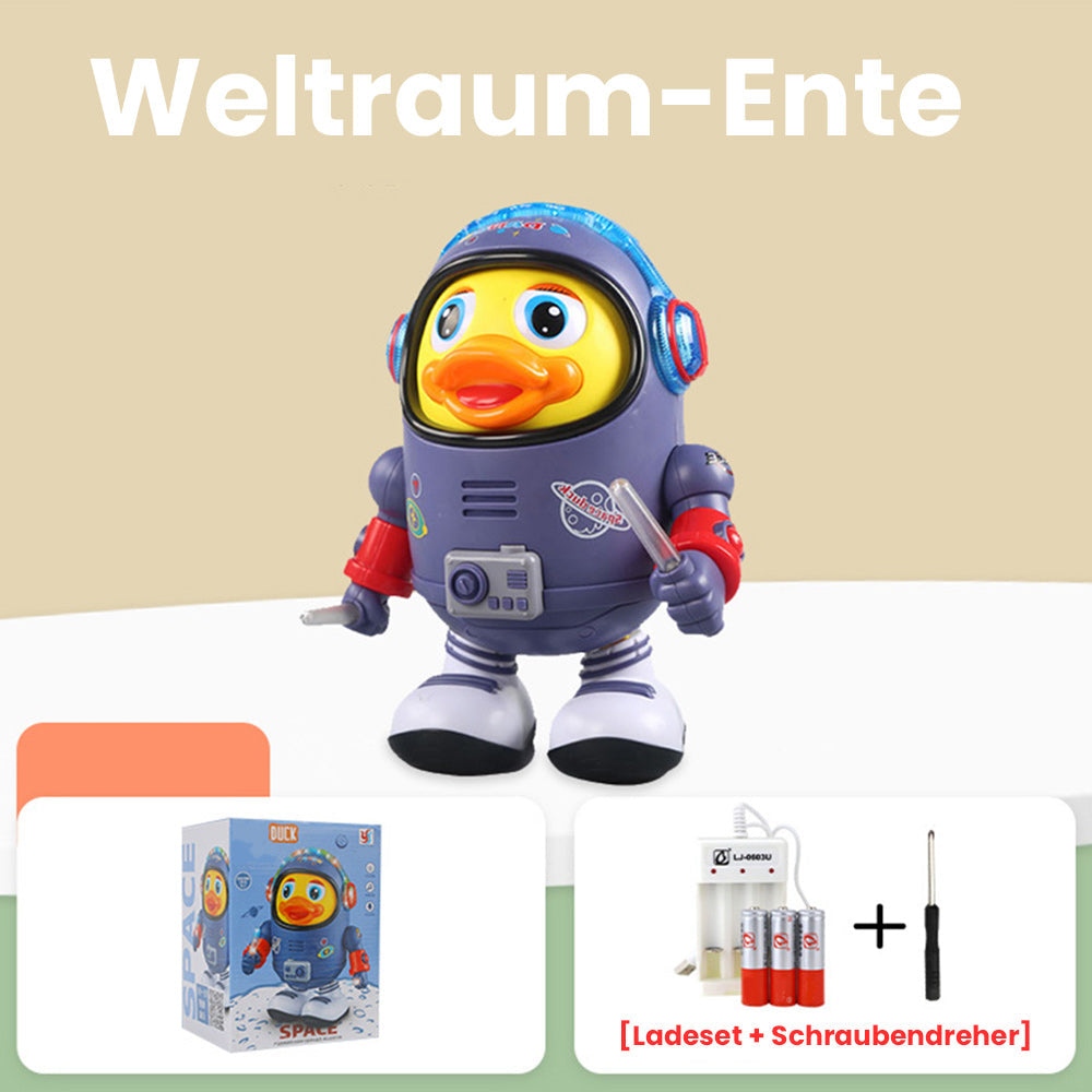 Tanzende Weltraum-Ente Spielzeug