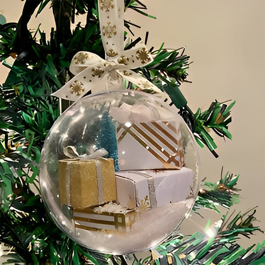 🎄Weihnachtsbaum Schmuck Transparente Kugel