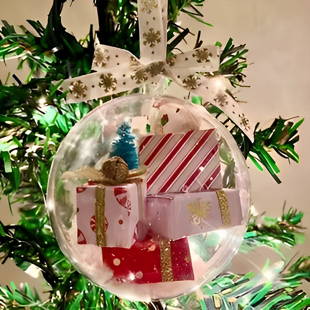 🎄Weihnachtsbaum Schmuck Transparente Kugel