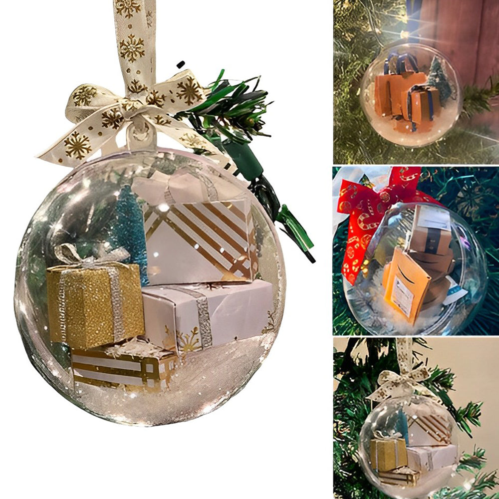 🎄Weihnachtsbaum Schmuck Transparente Kugel