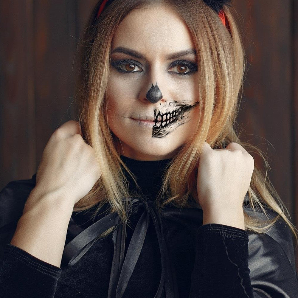 🎃Halloween Streich Make-up Temporäre Tätowierung