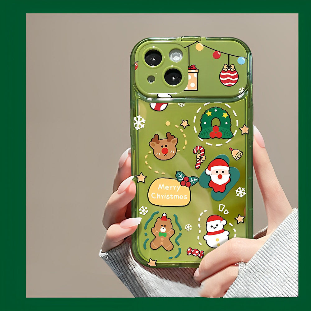 Weihnachtsbaum Anhänger Flip Spiegelhülle für iPhone