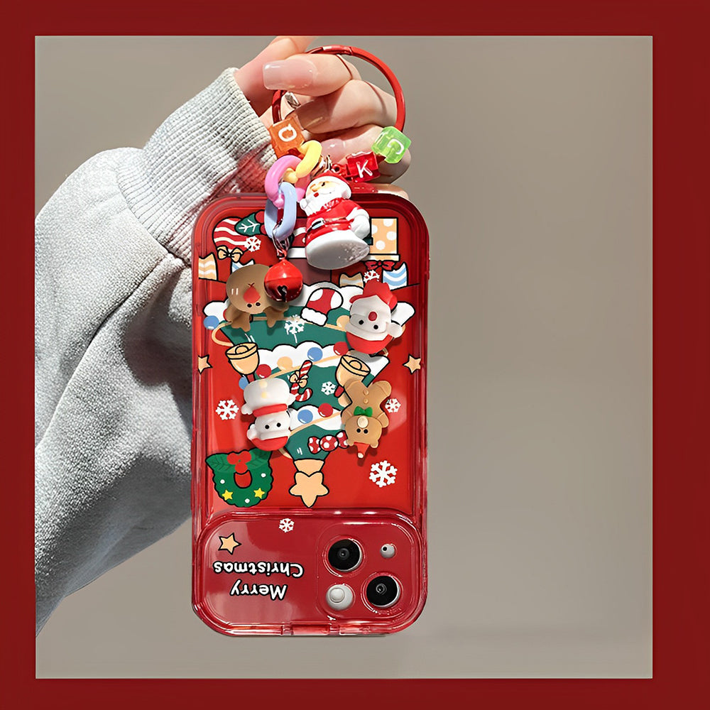 Weihnachtsbaum Anhänger Flip Spiegelhülle für iPhone