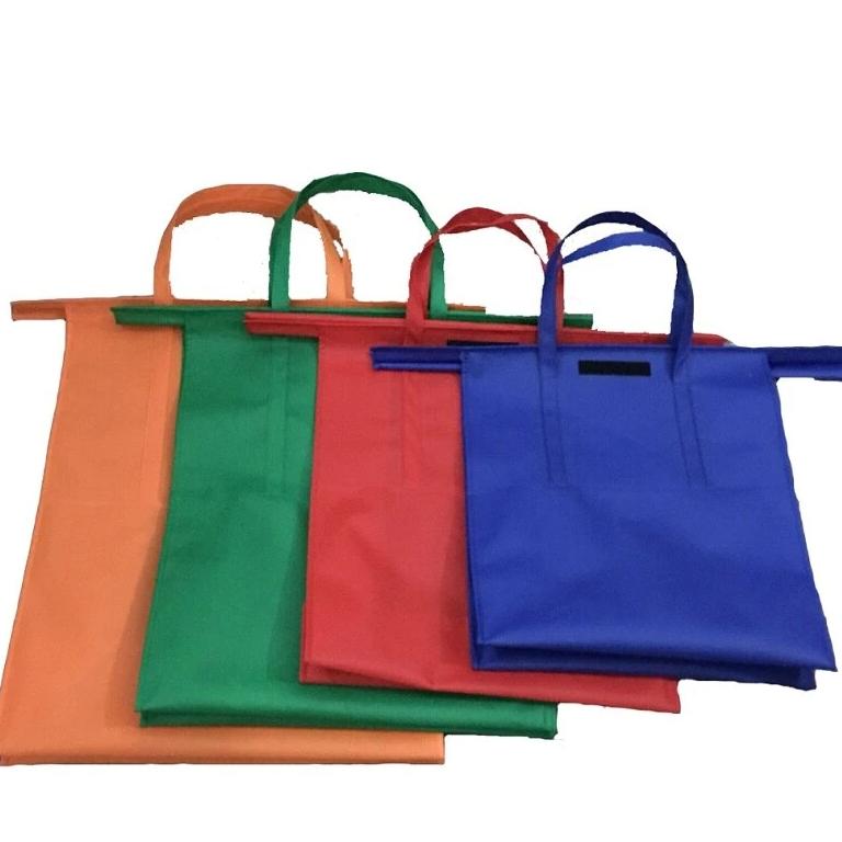 Sandsberg | EcoSmart Einkaufswagen Tasche Set (4 Stück) | Wiederverwendbares Lebensmittel-Organisator-System