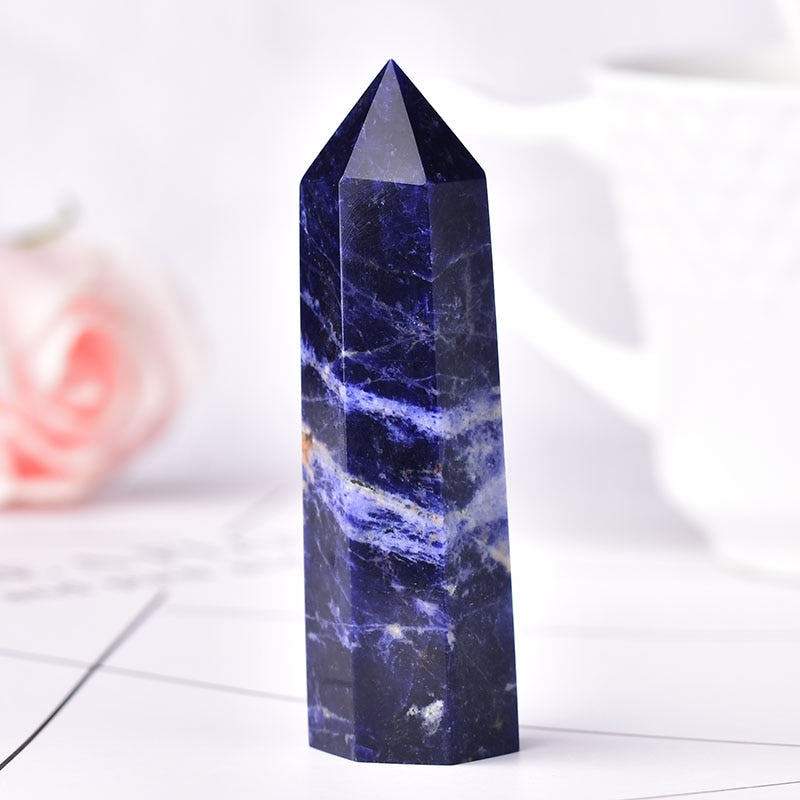 Sandsberg | Kristall Miniatur Obelisk Dekor
