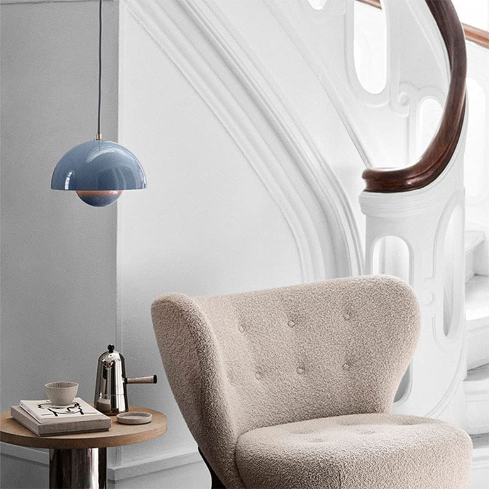 Sandsberg | Halbkreis Bunte Chandeliers – Moderne Skandinavische Deckenleuchte für Essen, Wohnen & Büro