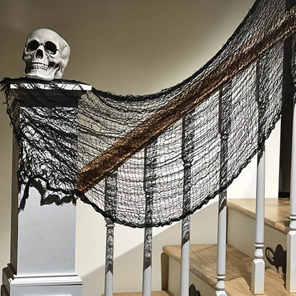 Sandsberg | Halloween Schwarze Stoffhängedekoration – Polyester Gruseldekor