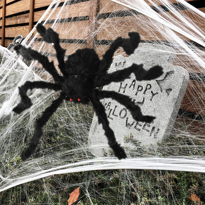 Sandsberg | CreepyCrawl Riesenspinne – Realistisches Halloween Gartenrequisite