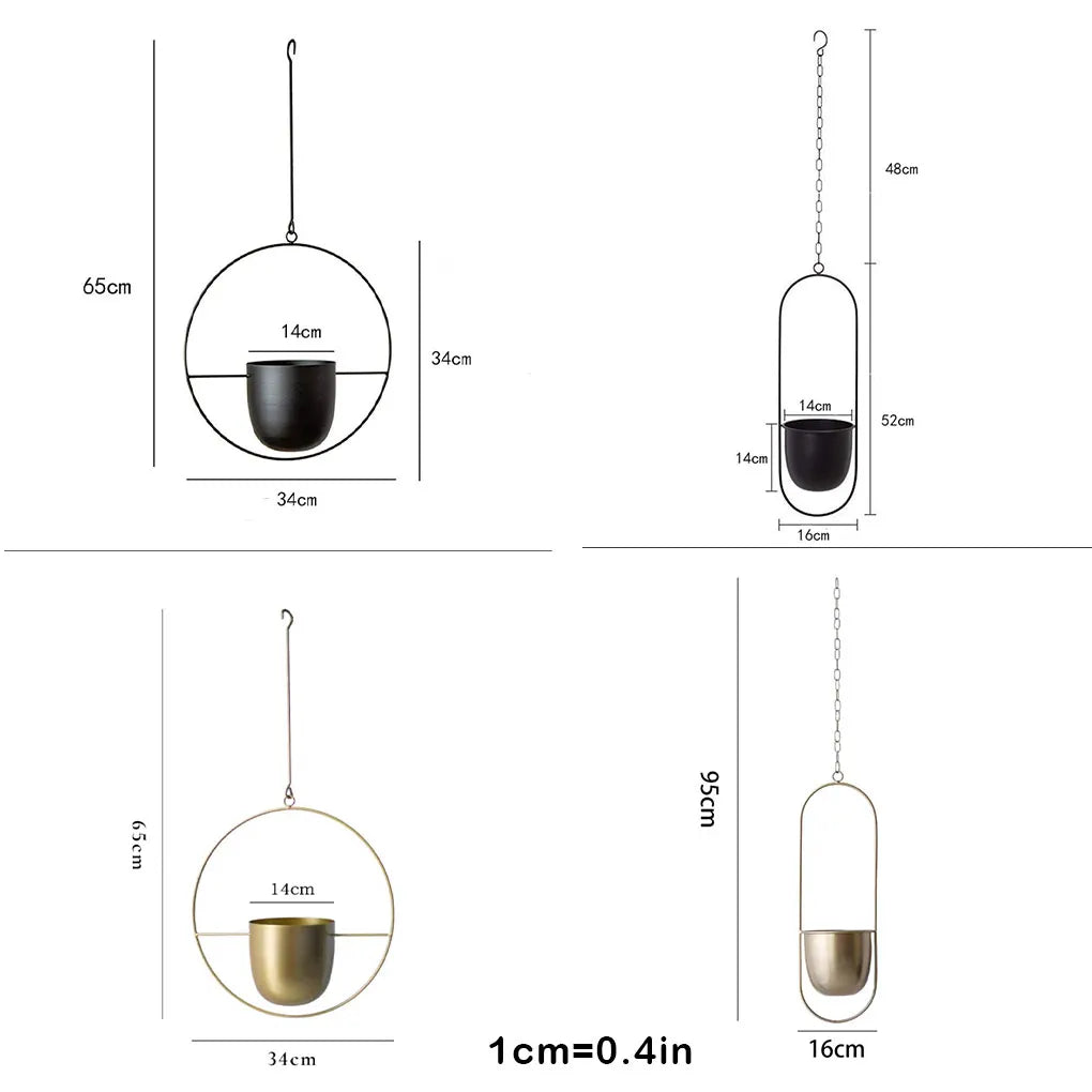 Sandsberg | Minimalistisch & Zeitlos Hängender Blumentopf