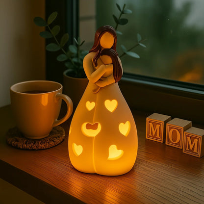 Sandsberg | Heart of Mum Ambient Lampe – Warmes LED Licht für Zuhause & Geschenkdekoration