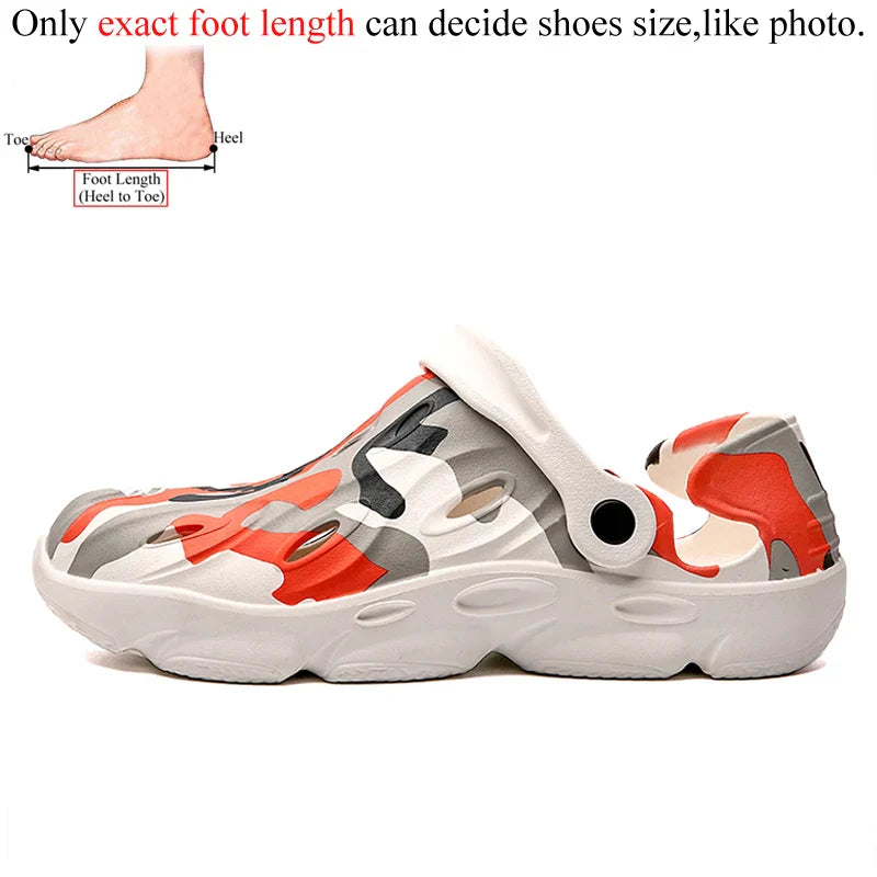 Herren Clogs Strand Sandalen Sommer lässige Garten Schuhe Clog leichtgewicht