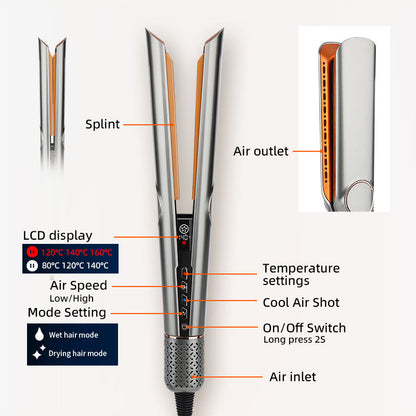 Sandsberg | StraightStyler | 2-in-1 Haartrockner & Glätteisen für müheloses Styling