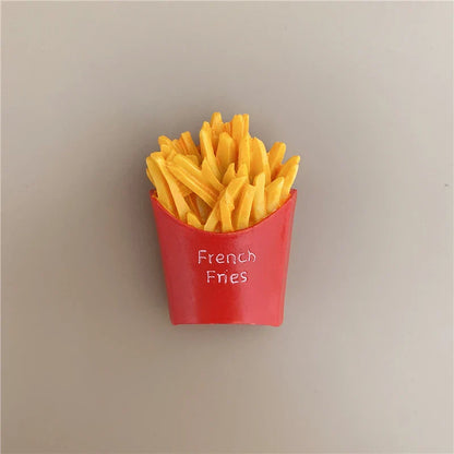 Sandsberg | Bionic Food Kühlschrankmagnet 3D kreative Cartoon Heimdekoration magnetischer süßer Kühlschrankmagnet magnetischer Aufkleber Kraft Nachricht