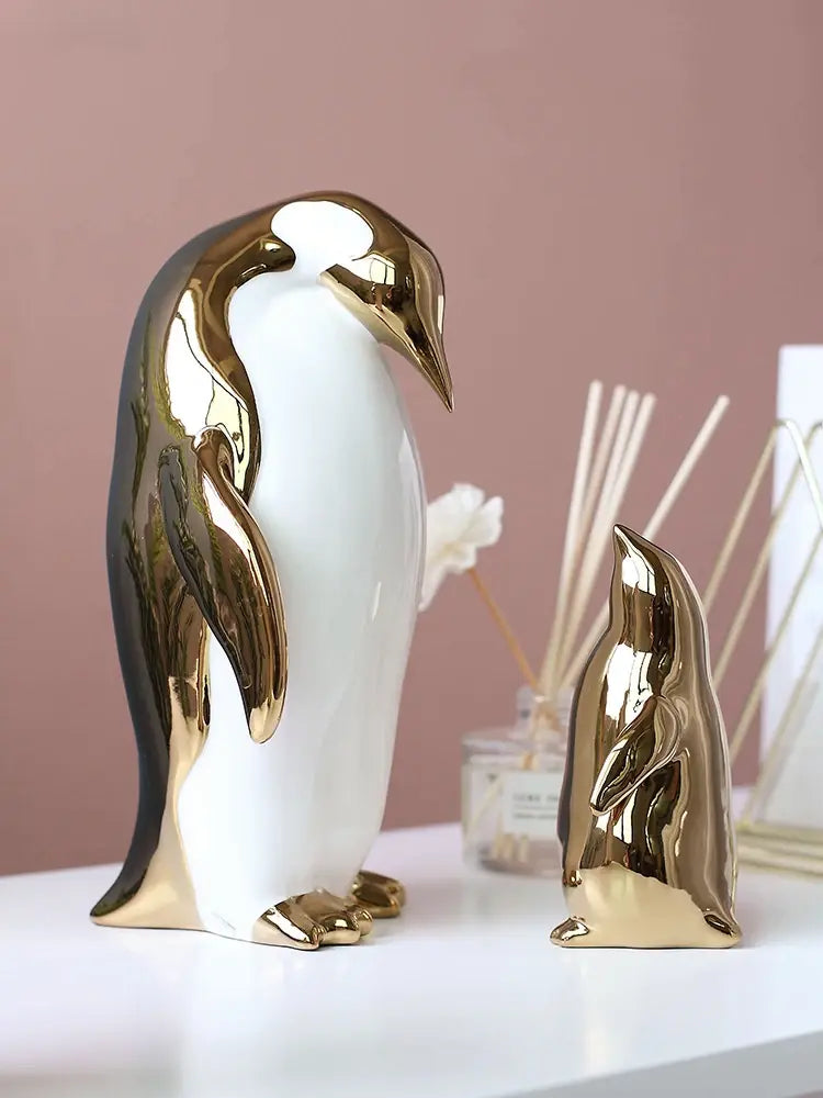 Chic - Luxuriöse Pinguin-Ornamente