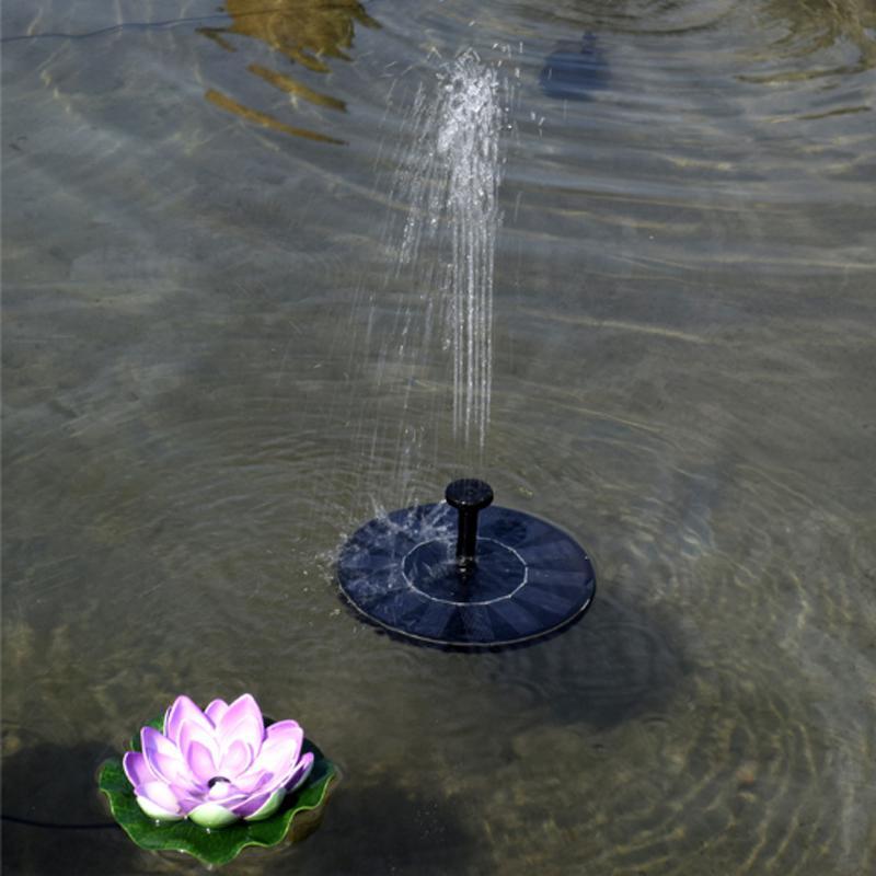 Sandsberg - Schwimmender Solar Springbrunnen