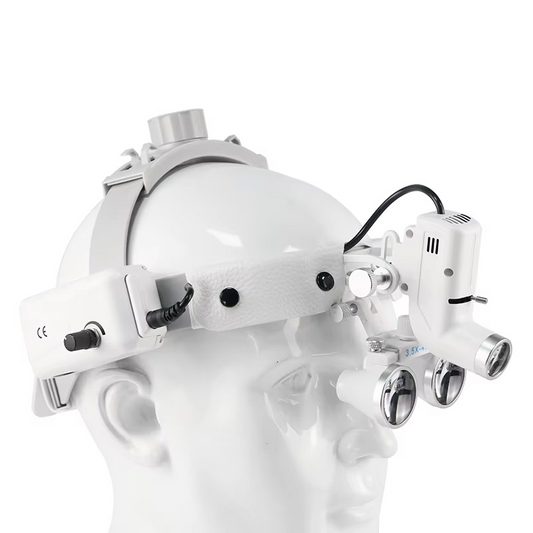 Sandsberg | ProVision 5W LED Dental- und chirurgische Stirnlampe mit 3,5X Vergrößerungsgläsern