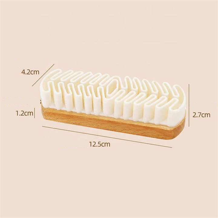 Sandsberg | Schonende Gummi Schuhbürste