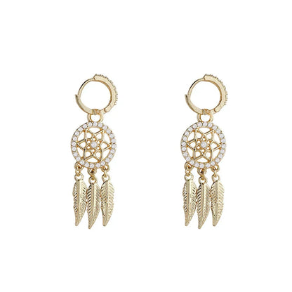 Evani️ | Elegante Verfeinerung mit Ohrringen aus 14-karätigem Gold