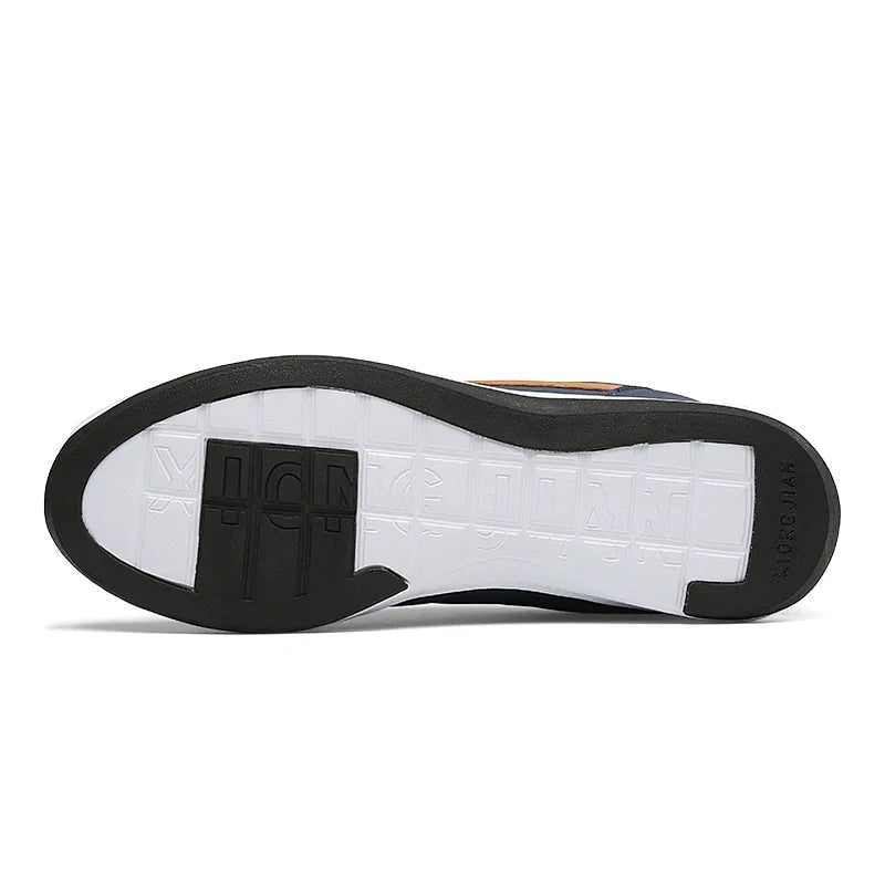 Leder Männer Schuhe Sneaker Männer Freizeit Schuhe Italienisch Freizeit Männer Rutschfeste Schuhe