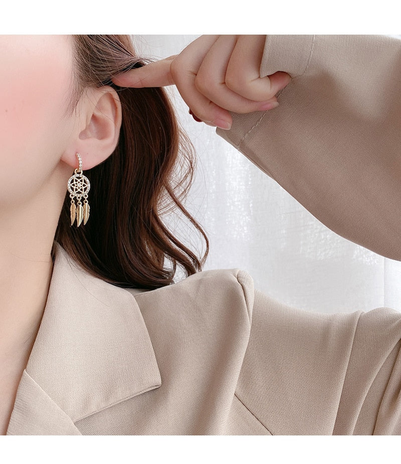 Evani️ | Elegante Verfeinerung mit Ohrringen aus 14-karätigem Gold