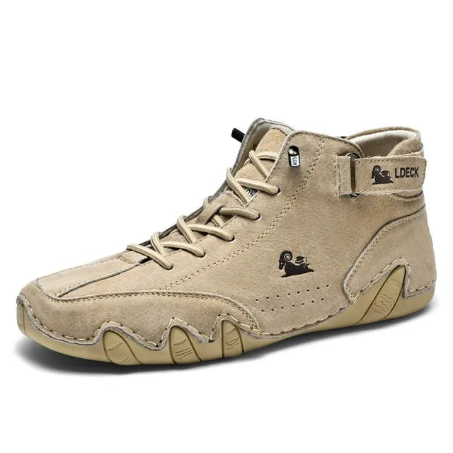 LEVI | Herren Stiefel Casual Motorrad Winterschuhe | Wasserdichte Hohe Sneakers Luxusschuhwerk