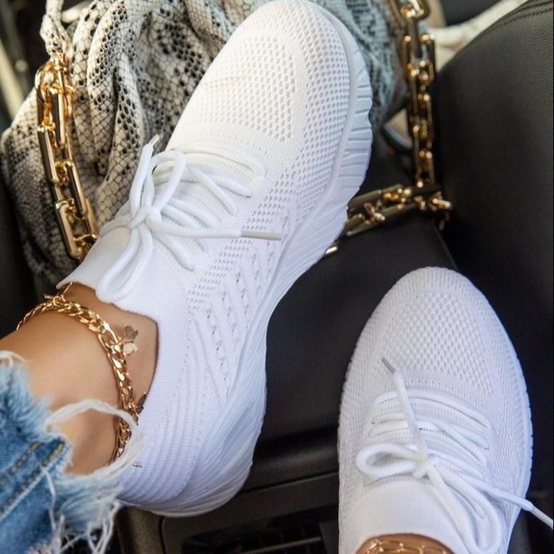 FlexiFit️ Damen Sneaker | Superleicht, Rutschfest, Atmungsaktiv