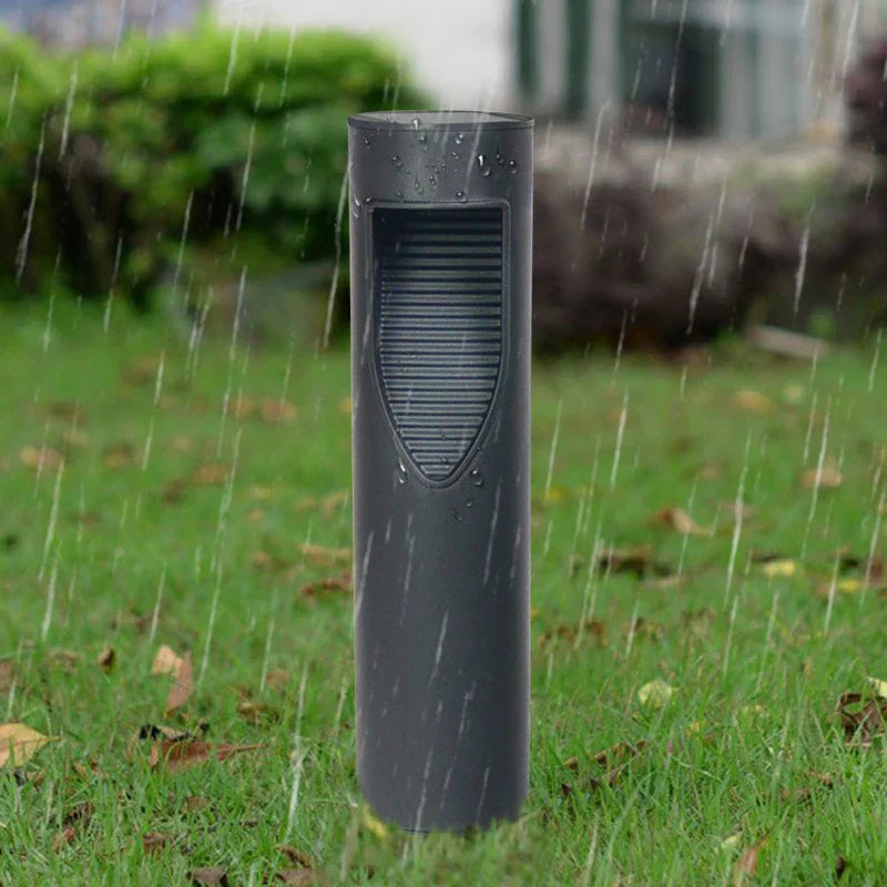 Sandsberg | Solar Gartenlampe Modern – LED Außenbeleuchtung mit stilvollem Design für Terrasse & Garten