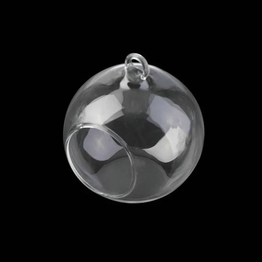 Hängende Glasballvase für Blumenpflanzen, kreative Glasbehälter zur Dekoration von Zuhause und Büro, Tischdeko für Wohnräume, Glasvasen.