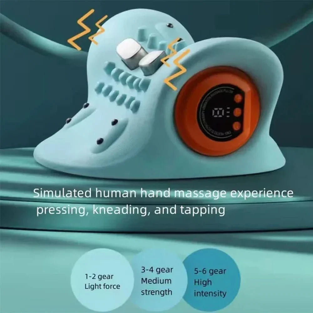 Sandsberg | EMS-Nackenmassagegerät mit Akupressur & Traktion zur Schmerzlinderung