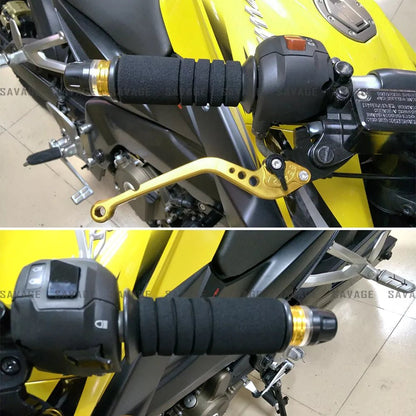 Sandsberg Anti-Rutsch Motorrad Lenker Handgriffe 22mm