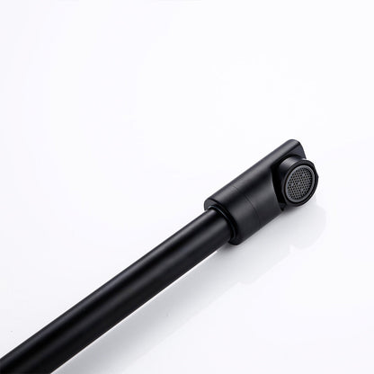 Sandsberg | Flexibler Küchenwasserhahn mit herausziehbarem Spray – Edelstahl-Design