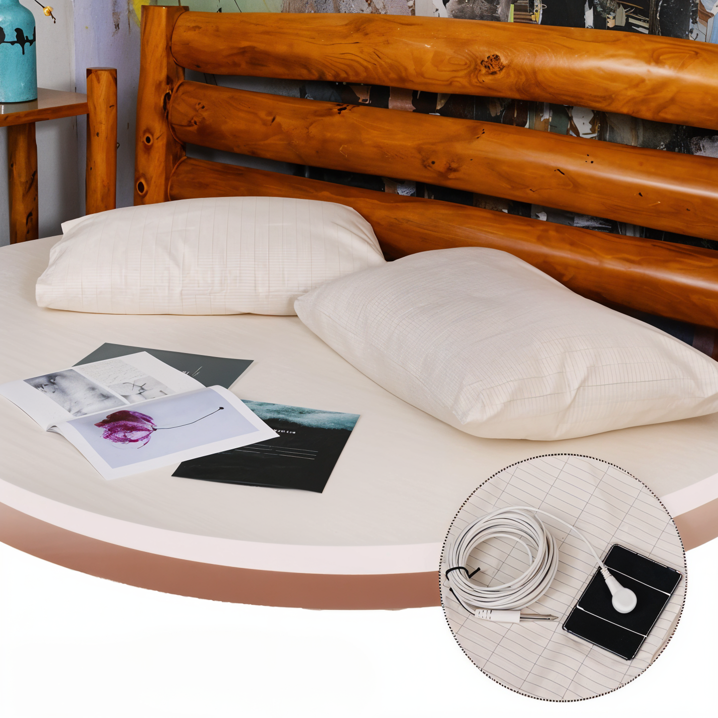 Sandsberg | Premium leitfähige Erdungsfolie – Fitted Erdungs-Bettlaken Einzel- und Doppelgrößen