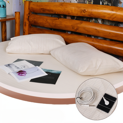 Sandsberg | Premium leitfähige Erdungsfolie – Fitted Erdungs-Bettlaken Einzel- und Doppelgrößen