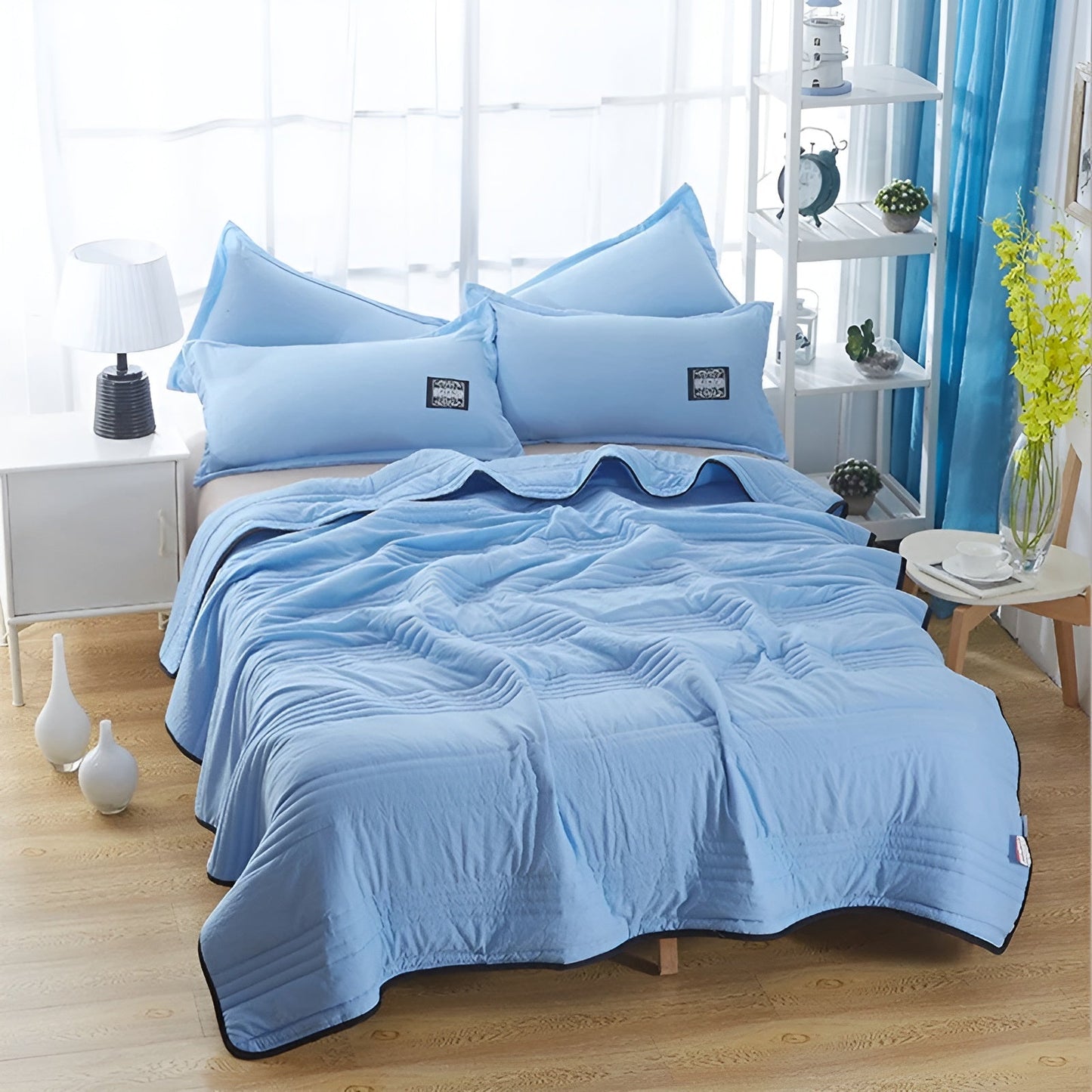 Kühlende Decke - Sommer Kühle für Ihr Zuhause - Atmungsaktiv & Leicht - Verschiedene Größen & Farben