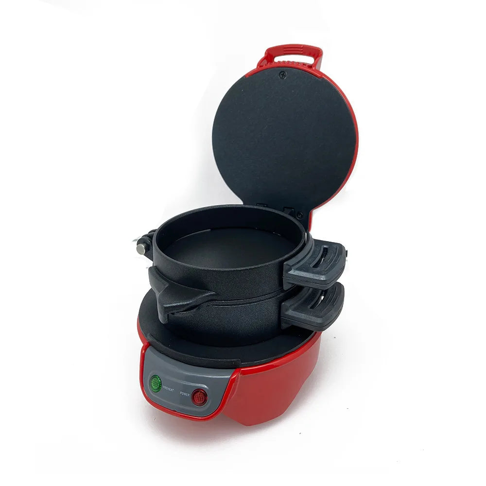 Haushaltsfrühstücksmaschine Hamburg Sandwich Maker mit Eierkocher Ringmaschine Brot-Sandwichmaschine Waffelmaschine