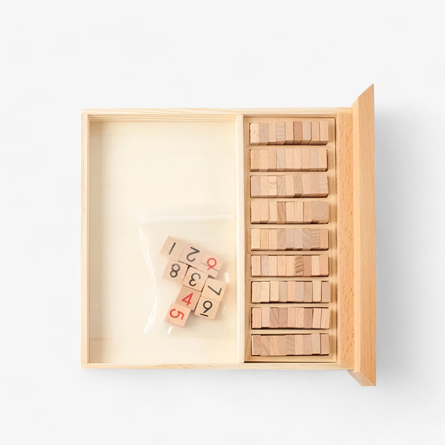 Sandsberg | Daan | Holzes Sudoku Brettspiel mit Schublade – Klassisches Denkspiel für alle Altersgruppen